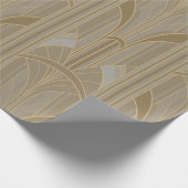Golden20s Art Deco - Koffie Cream Cadeaupapier (Hoek)