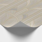 Golden20s Art Deco - Zilver Goud Cadeaupapier (Hoek)