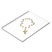 Golden "3-D" Chaplet of Rosary Notitieboek (Linkerzijde)