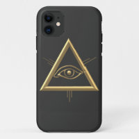 Golden "3-D" Gods Oogsymbool