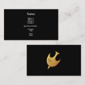 Golden "3-D" Heilige Geest Visitekaartje (Voorkant / Achterkant)