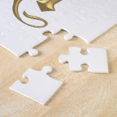 Golden "3-D" IHC met kroon Legpuzzel (Zijkant)