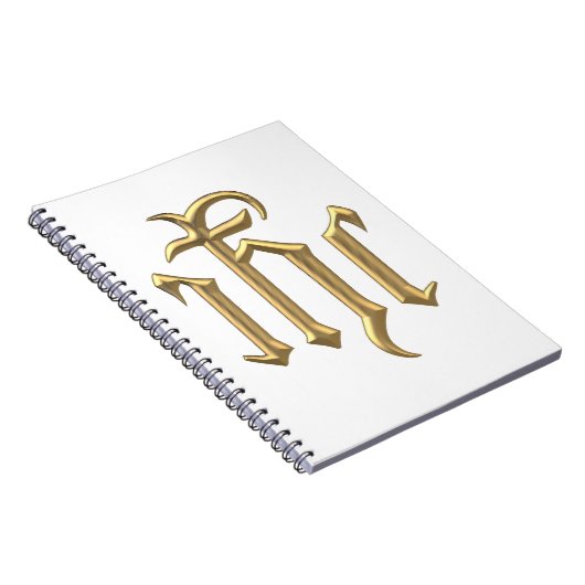 Golden "3-D" IHC Notitieboek (Rechterzijde)