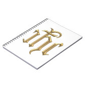Golden "3-D" IHC Notitieboek (Linkerzijde)