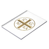 Golden "3-D" Jezus Christus: Veroveraars Notitieboek (Linkerzijde)