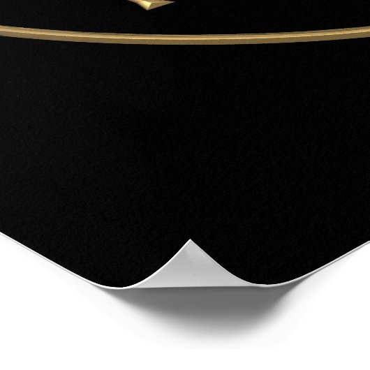 Golden "3-D" Jezus Christus: Veroveraars Poster (Hoek)