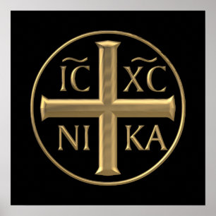 Golden "3-D" Jezus Christus: Veroveraars Poster