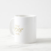 Golden 3-D Kijk 2018 Koffiemok (Voorkant links)