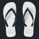 Golden 3-D Kijk Sacrament van Matrimonie Teenslippers<br><div class="desc">Golden 3-D kijk heiligdom van het huwelijk Dit ontwerp is geweldig voor bruiloften, Verlovingen of alleen om je liefde voor onze Heer te shows in het heilige van het huwelijk. U kunt uw eigen woorden, afbeeldingen toevoegen en/of de achtergrondkleur wijzigen met de geweldige aanpassingsgereedschappen van Zazzle. Dit afbeelding is ook...</div>