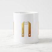 Golden "3-D" Liturgical Stole Grote Koffiekop (Voorkant)