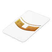 Golden "3-D" Priest/Minster Collar Magneet (Linkerzijde)