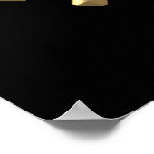 Golden "3-D" St. Peter's Keys Poster (Hoek)