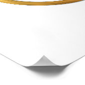 Golden "3-D" Trinity Symbol Poster (Hoek)