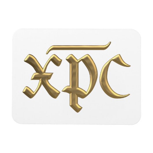 Golden "3-D" XPC Magneet (Horizontaal)