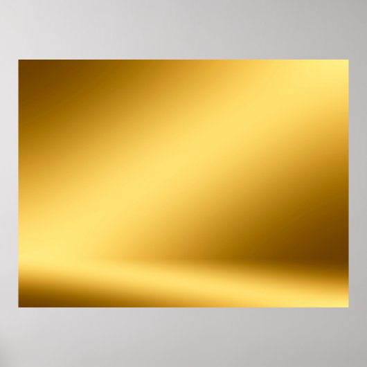 Golden 3d kamer. Background3d, abstract, herfst, g Poster (Voorkant)