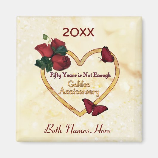 Golden 50 Jubileum Magneet (Voorkant)