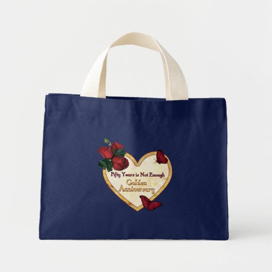 Golden 50 Jubileum Mini Tote Bag (Voorkant)