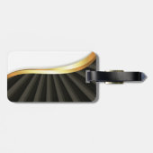 Golden 50e bruiloft religieus Jubileum Bagagelabel (Achterkant horizontaal)