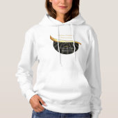 Golden 50e bruiloft religieus Jubileum Hoodie (Voorkant)