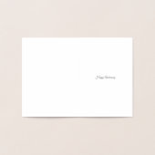 Golden 50th Bruiloft Jubileum Mama en Pap Folie Kaarten (Binnen)