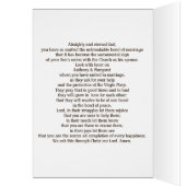 Golden 50th Wedding Jubileum huwelijksgebed (Binnen (Links))