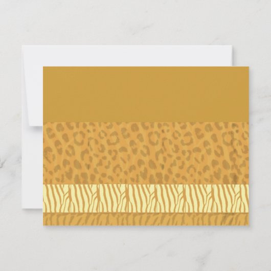 Golden 50th Wedding Jubileum Uitnodiging (Achterkant)