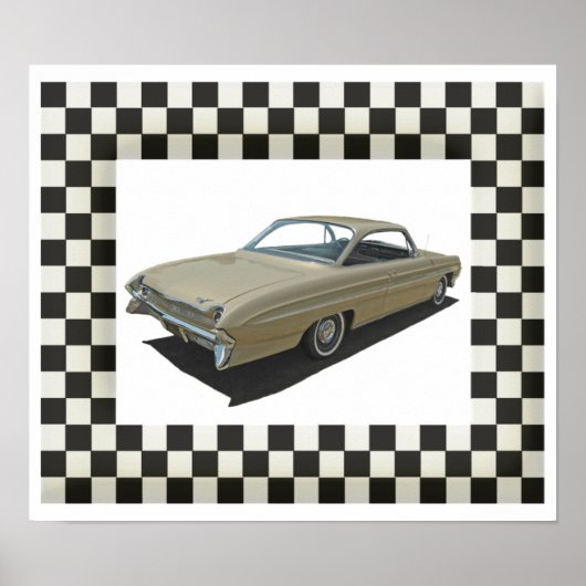 Golden 61 Oldsmobile Poster (Voorkant)