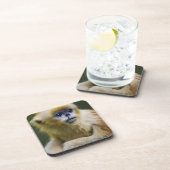 Golden aap bier onderzetter (Rechterzijde)