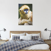 Golden aap canvas afdruk (Insitu (Slaapkamer))