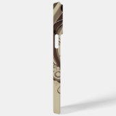 Golden Abstract Case-Mate iPhone Case (Achterkant / Rechts)