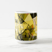 Golden Abstract Coffee Mug Koffiemok (Center)