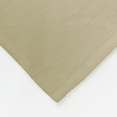 Golden Abstract Fleece Deken (Hoek)