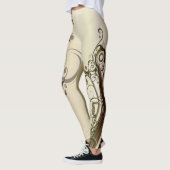 Golden Abstract Leggings (Links)
