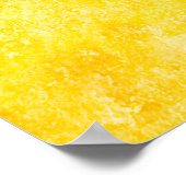 Golden abstracte achtergrond abstract, kunst, back poster (Hoek)