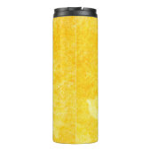 Golden abstracte achtergrond abstract, kunst, back thermosbeker (Achterkant)