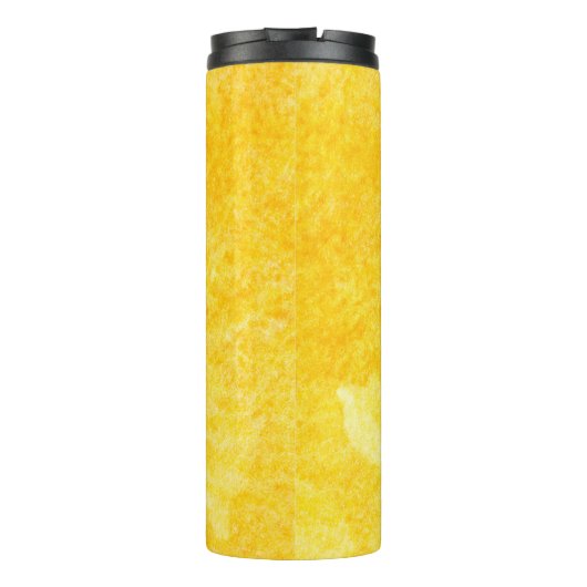 Golden abstracte achtergrond abstract, kunst, back thermosbeker (Achterkant)