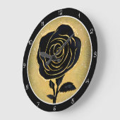 Golden Accent Black Rose Grote Klok (Hoek)