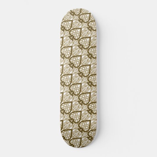 Golden ACE-ticket Persoonlijk Skateboard (Voorkant)