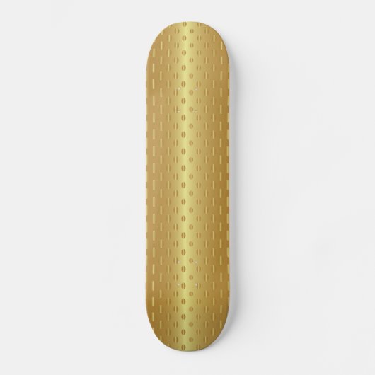 Golden achtergrond persoonlijk skateboard (Voorkant)