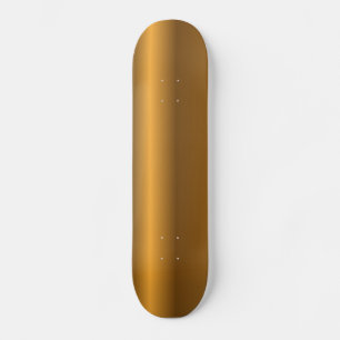 Golden achtergrond skateboard