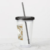 Golden Acryl Tumbler Acryl Drinkbeker (Links)