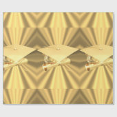 Golden Afstuderen wrapppapier Cadeaupapier (Vlak)