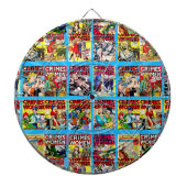 Golden Age Adventure Comic Hoesjes, misdadigers va Dartbord (Voorkant)