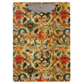 Golden Age botanisch ontwerp Klembord (Voorkant)