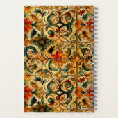 Golden Age botanisch ontwerp Notitieboek (Achterkant)