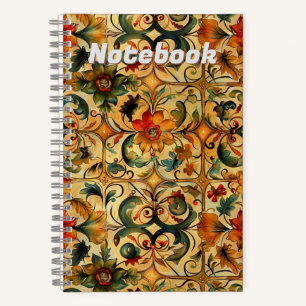 Golden Age botanisch ontwerp Notitieboek