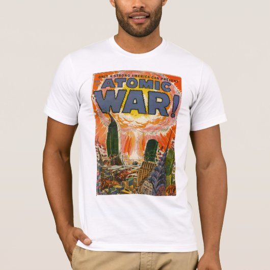 Golden Age Comic Art - Atomic War T-shirt (Voorkant)