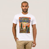 Golden Age Comic Art - Atomic War T-shirt (Voorkant volledig)