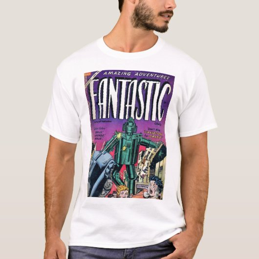 Golden Age Comic Art — Fantastisch T-shirt (Voorkant)