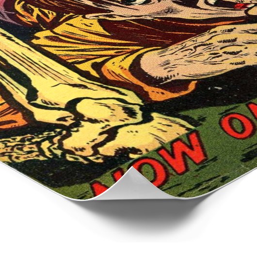 Golden Age Comic Art - Voodoo Poster (Hoek)